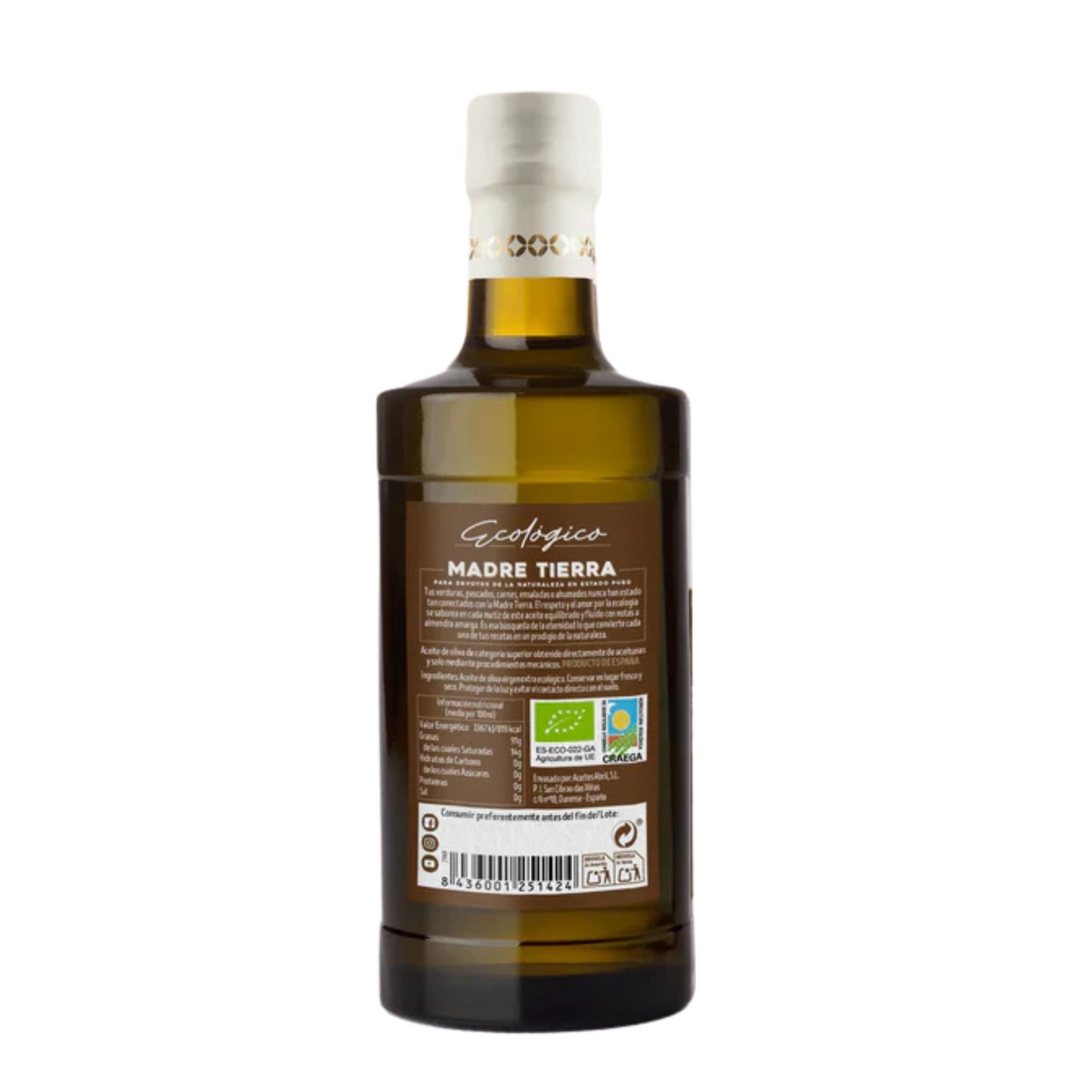 Bio spanisches Premium Natives Olivenöl Extra 0,5L